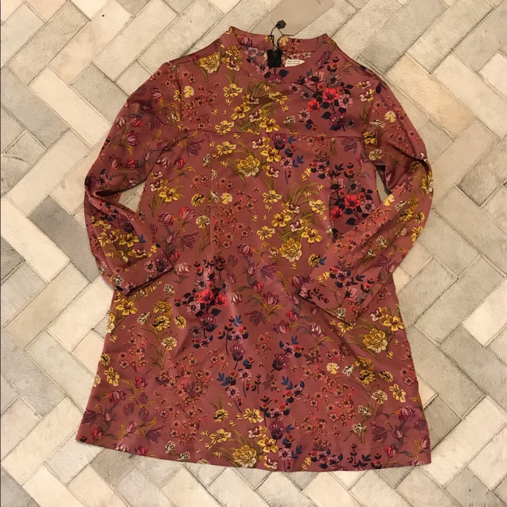 NWT Zara girl floral dress
